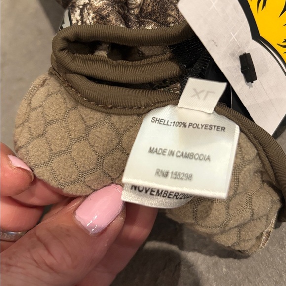 Realtree Edge Blocker Shield S3 antimicrobial, touch tech,fleece lined gloves - Picture 6 of 9